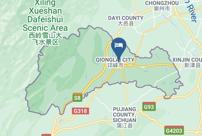 Chengdu - Yihe Boutique Commercial Hotel Maps