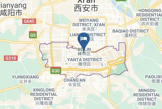 Xi An - Yihe Palace Hotel Maps
