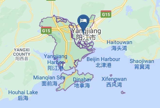 Yangjiang - Yihua Hotel Maps
