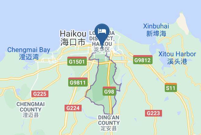 Haikou - Yijia Express Hotel Maps