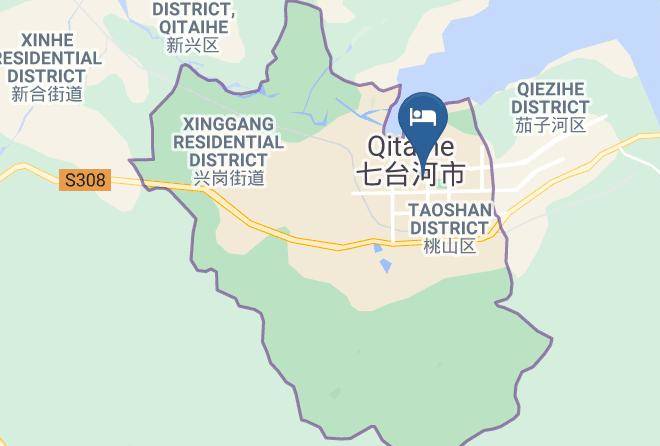 Qitaihe - Yijia Express Hotel Maps