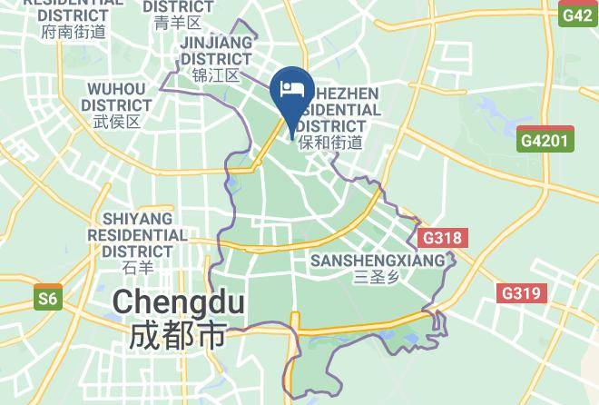 Chengdu - Yijia Hotel Maps