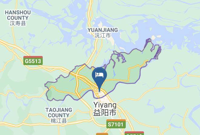 Yiyang - Yijia Hotel Maps