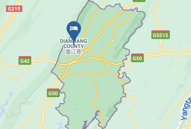 Dianjiang County - Yijia Landscape Hotel Maps