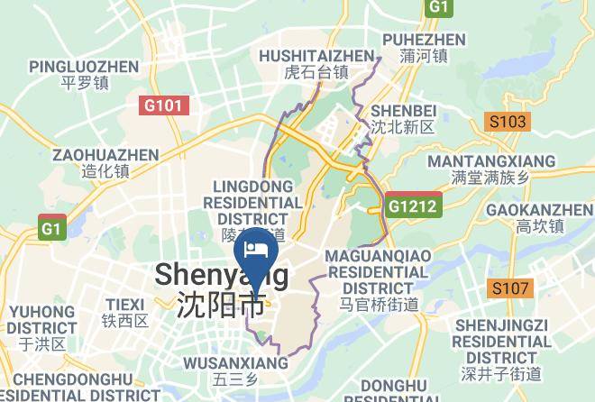 Shenyang - Yijiaqin Express Hotel Shenyang Maps