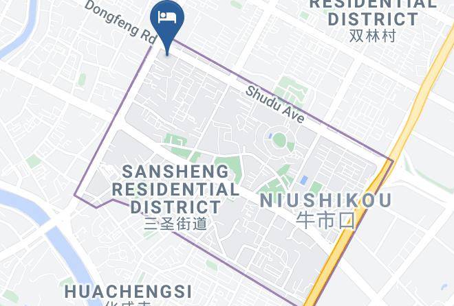 Chengdu - Yijin Hotel Maps