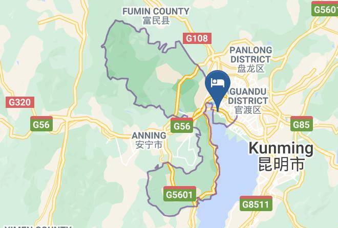 Kunming - Yijing Garden Resort & Spa Hotel Maps