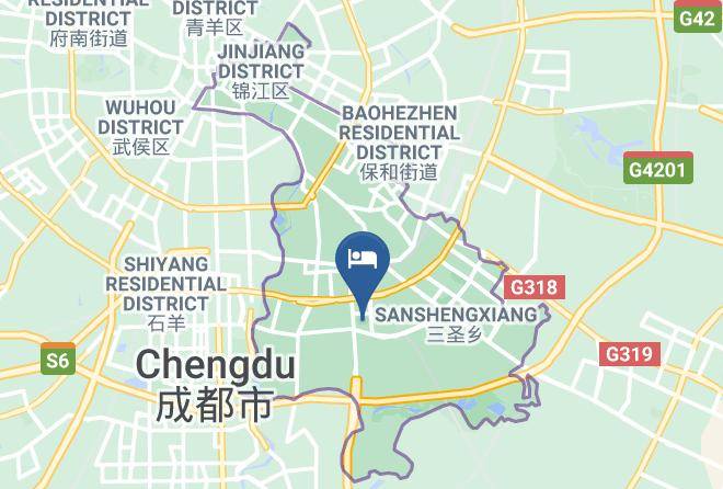Chengdu - Yijing Holiday Hotel Maps