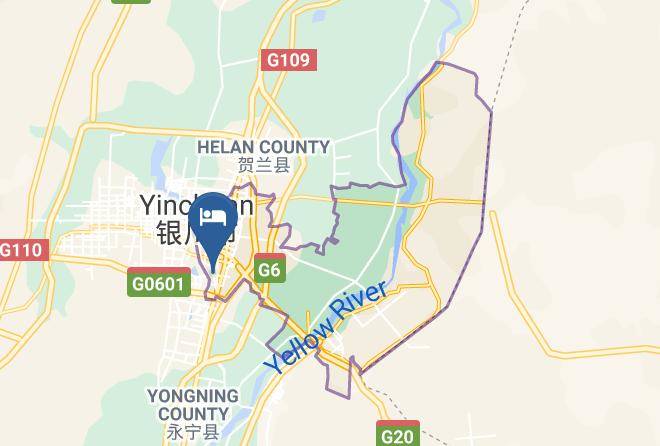Yinchuan - Yijing Holiday Hotel Maps