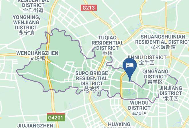 Chengdu - Yiju Hotel Maps