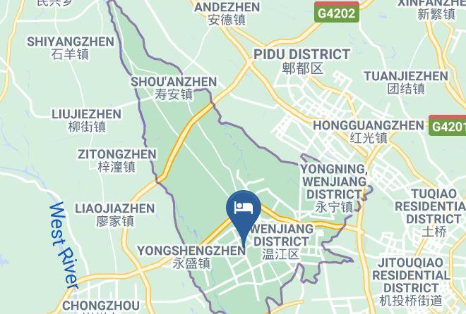 Chengdu - Yike Shiguang Yingyuan Hotel Maps