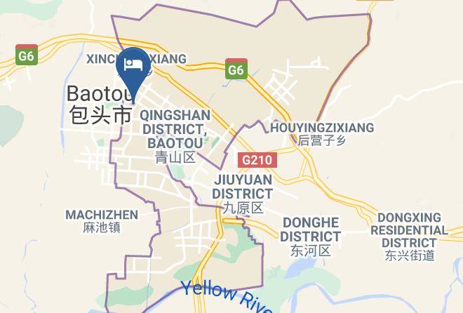 Baotou - Yikesong Smart Hotel Maps