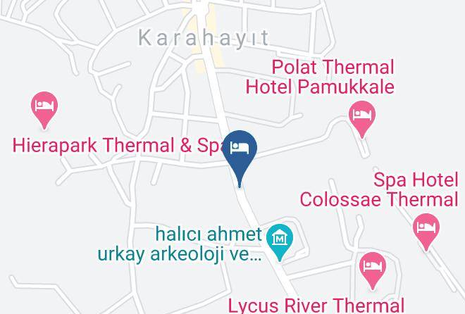 Pamukkale - Kor Pansiyon Maps
