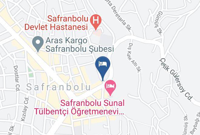 Safranbolu - Yildiz Backpacker Pension Maps