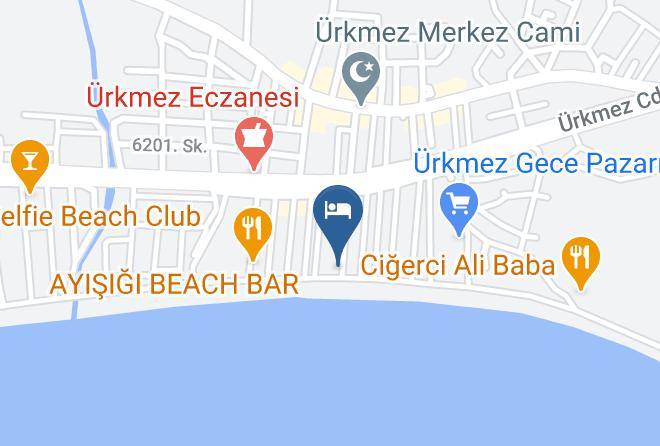 Seferihisar - Yildiz Otel Maps