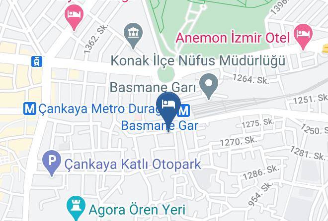 Konak - Yildiz Palas Otel Maps