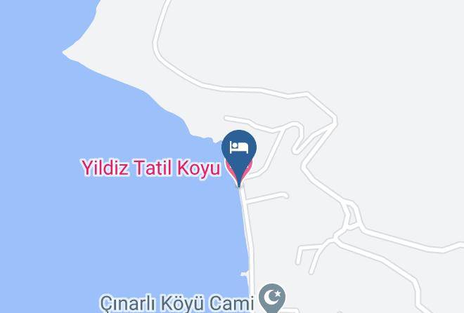 Yildiz Tatil Koyu Carta Geografica - Balikesir