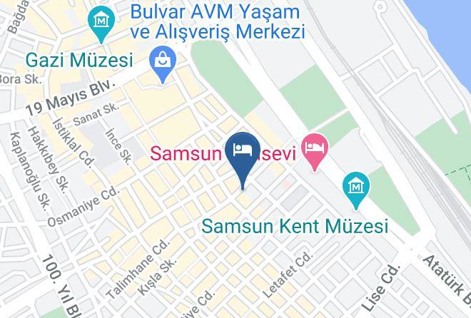 Ilkadim - Yildizoglu Hotel Maps