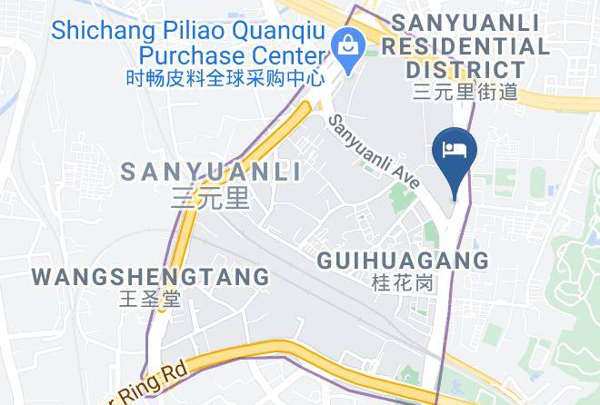 Guangzhou - Yile Hotel Maps