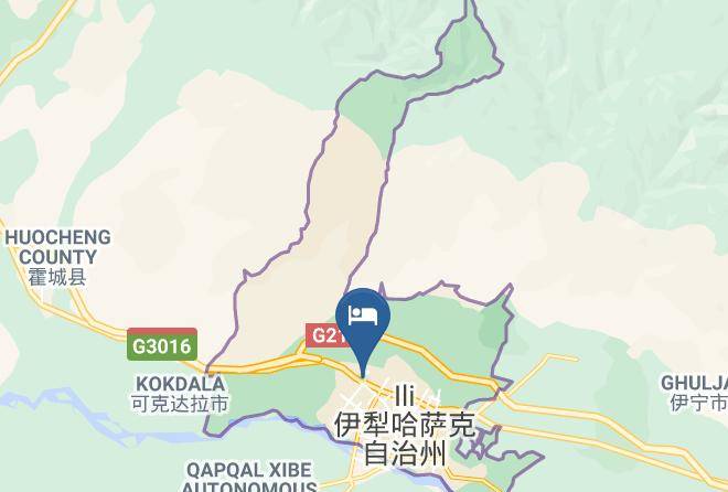 Ili Kazak Aut Prefecture - Yili Xinfadi International Hotel Maps