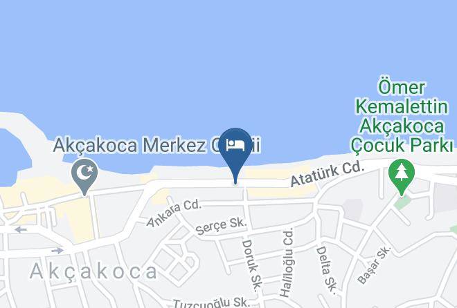 Akcakoca - Yilmaz Otel Maps