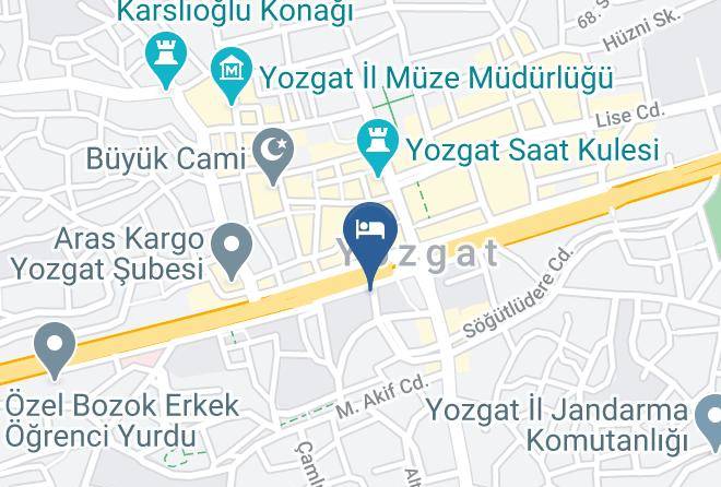 Yozgat Medrese - Yilmaz Otel Maps