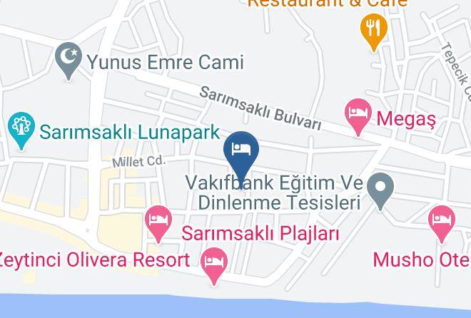 Ayvalik - Yilmaz Pansiyon Maps