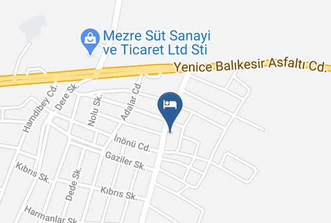 Yenice - Yilton Otel Maps