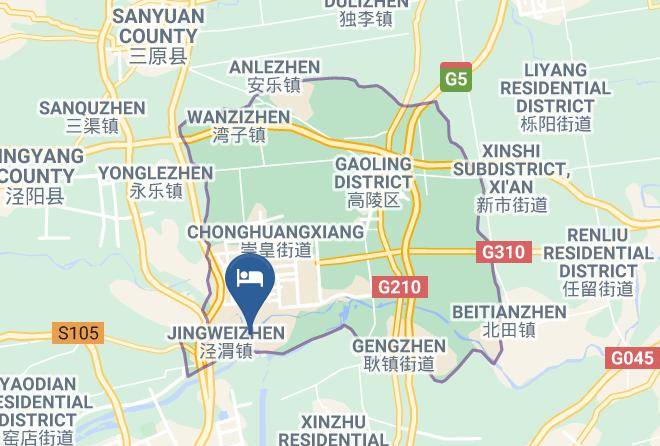 Xi An - Yimei Business Express Hotel Maps