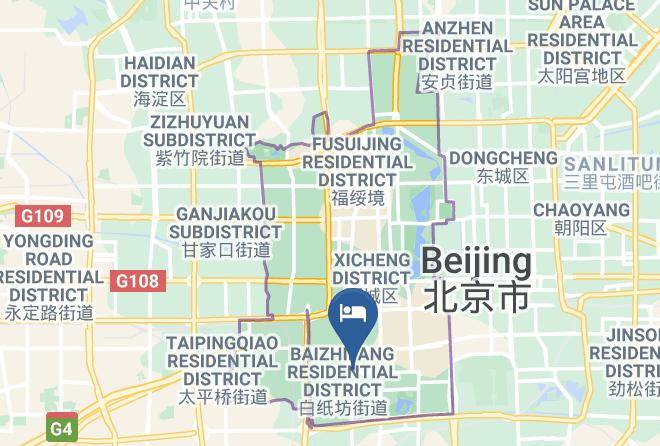 Xicheng District - Yimin Hotel Maps