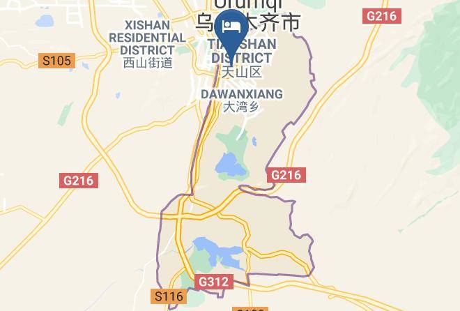 Urumqi - Yin'an Hotel Maps