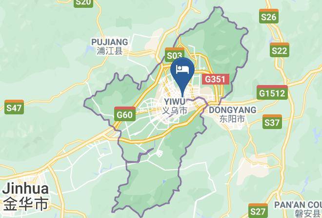 Jinhua - Yin Tai Hotel Maps