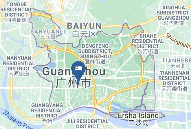 Guangzhou - Yin Xiang Hotel Maps