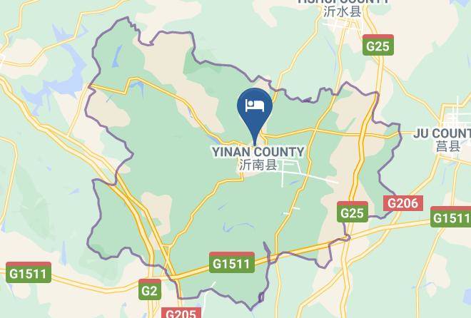 Linyi - Yinan Yilaite Boutique Hotel Maps