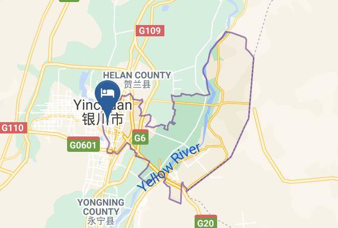 Yinchuan - Yinchuan Bossen International Hotel Maps