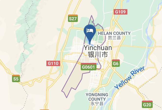 Yinchuan International Convention Centre Map
