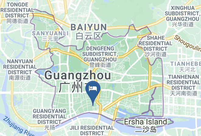 Guangzhou - Yindu Hotel Maps