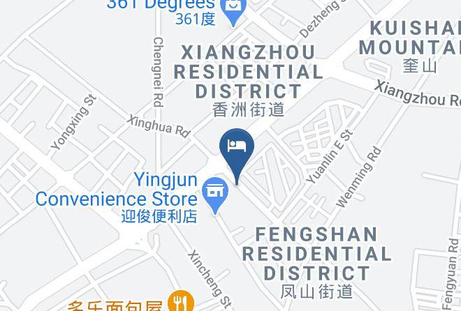 Shanwei - Yinfeng Business Hotel Maps