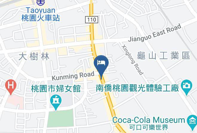 Ying Chen Hotel Map - Taoyuan City - Taoyuan District