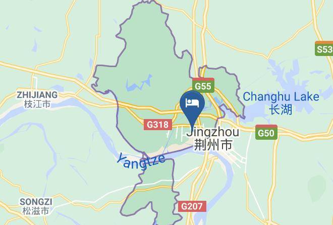 Jingzhou - Ying Du Hotel Maps