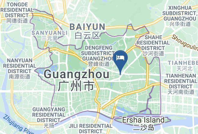 Guangzhou - Ying Hao Hotel Maps