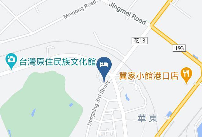 Ying Xuan Bnb Mapa - Taiwan - Hualiennty