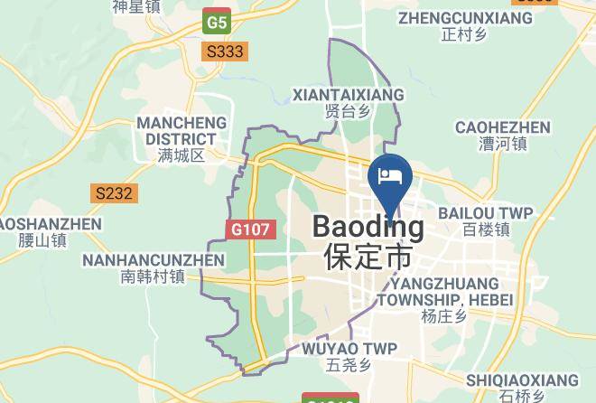 Baoding - Yingbin Express Hotel Maps