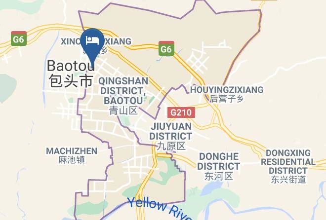 Baotou - Yingbin Hotel Maps