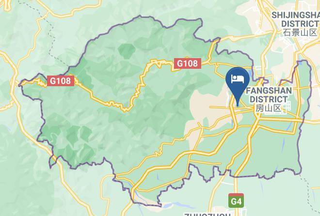 Fangshan District - Yingbin Hotel Maps