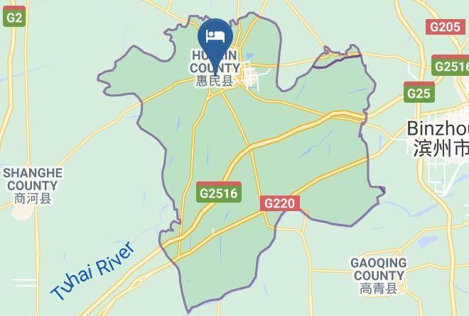 Binzhou - Yingbin Inn Maps