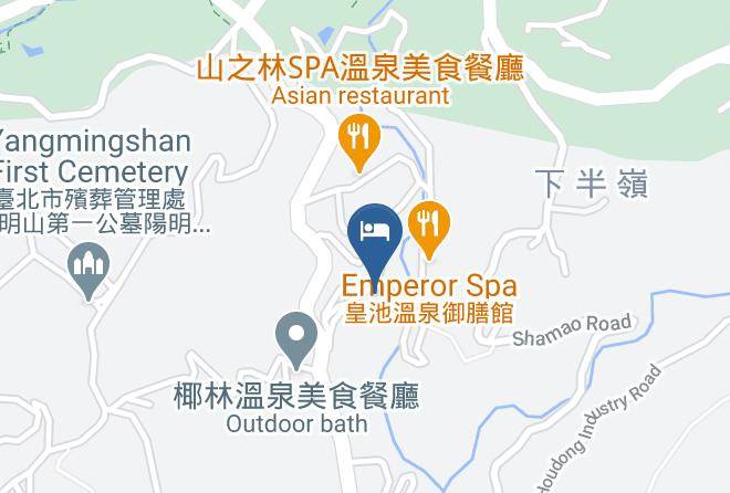 Beitou District Xingyi Road Hot Spring Area - Yinggang Hot Spring Hotel Maps