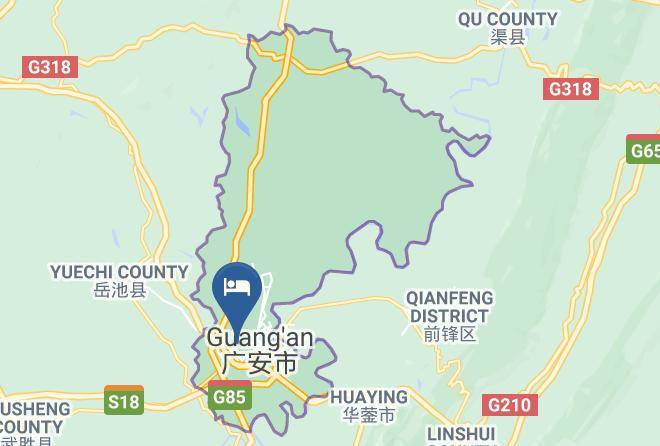 Guang An - Yinghao Hotel Maps
