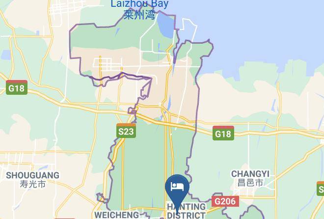 Weifang - Yinghao Hotel Maps