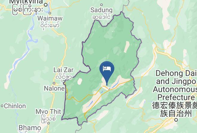 Yingjiang Fengwei Bamboo Hotel Map